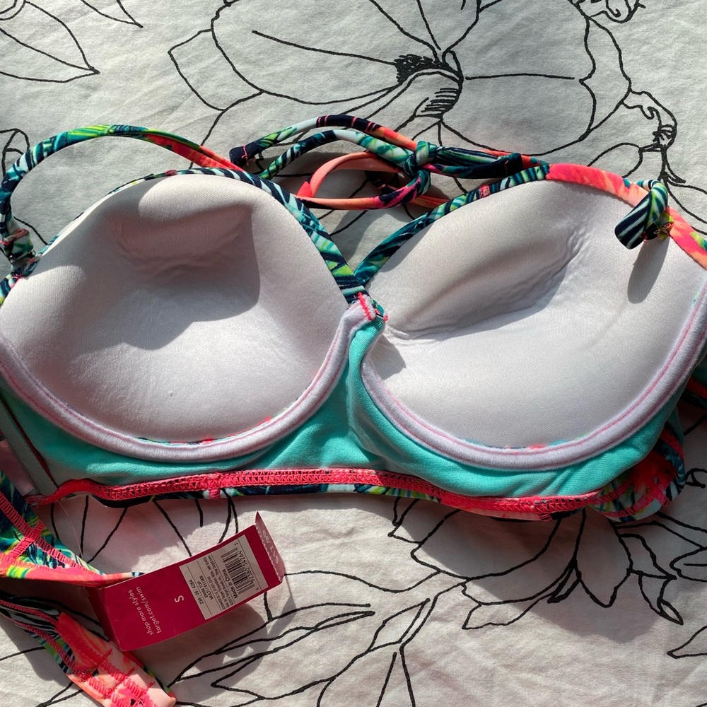 Colorful push-up bikini top - Picture 6 of 6